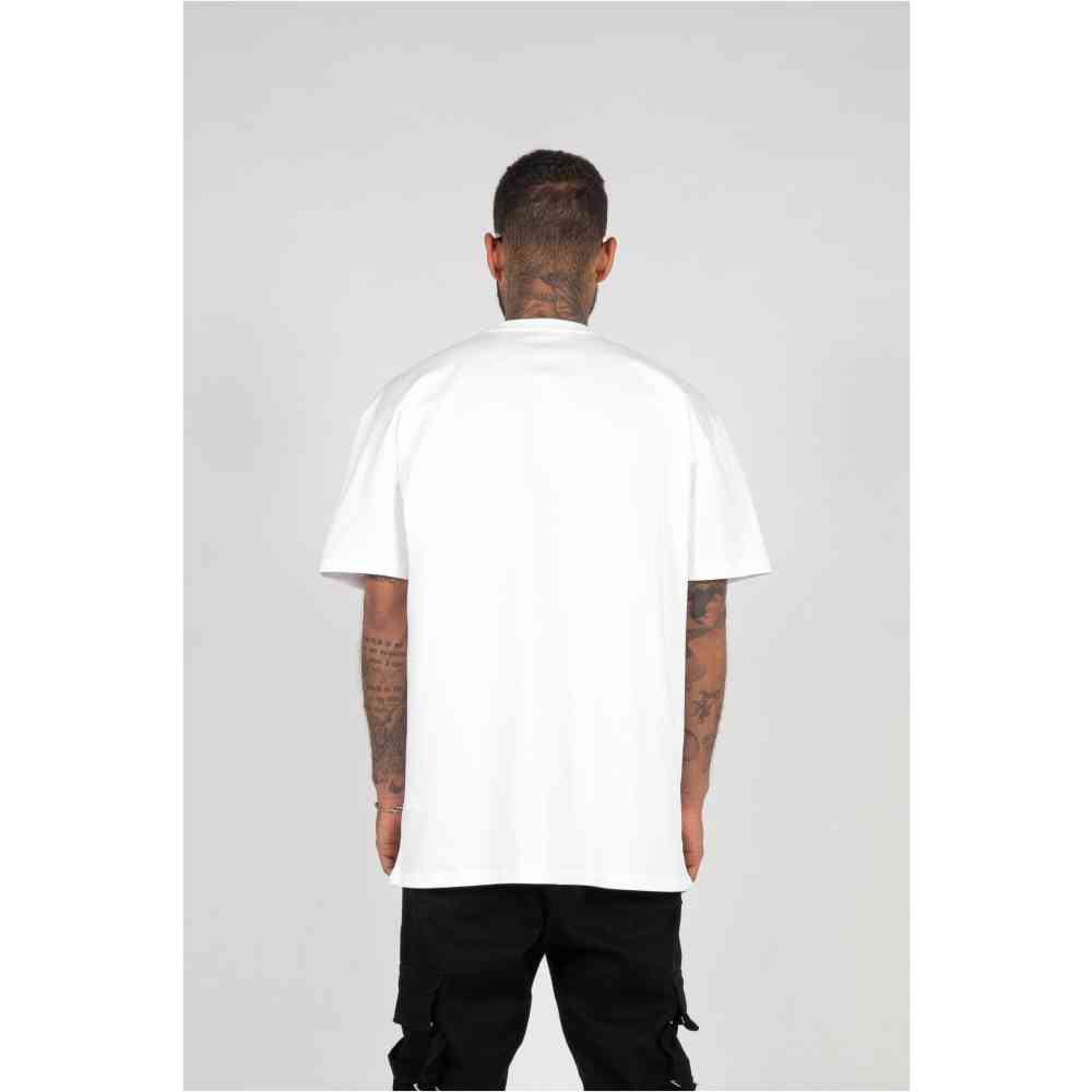 MJ GONZALES - Wave V.1 X Heavy Oversized Heren Tshirt - Wit